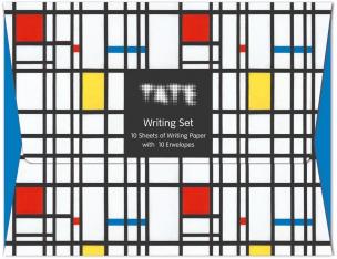 Opakowanie Papeteria Wallet Composition Yellow Blue and Red