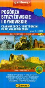 Opakowanie Pogórza Strzyżowskie i Dynowskie Mapa turystyczna 1: 50 000