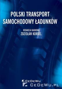 Okładka książki Polski transport samochodowy ładunków.