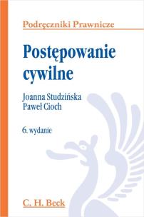 Okładka książki Postępowanie cywilne