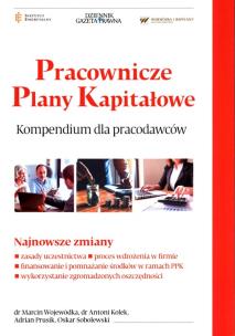 Okładka książki Pracownicze Plany Kapitałowe Kompendium dla pracodawców
