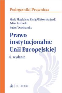 Okładka książki Prawo instytucjonalne Unii Europejskiej