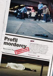 Profil mordercy. Autor: Paul Britton. Multiszop.pl Okładka książki Profil mordercy
