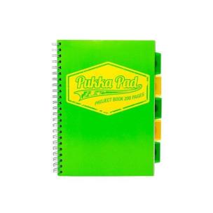 Opakowanie Project Book Neon A4/100 kr zielony (3szt) PUKKA