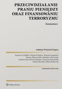 Okładka książki Przeciwdziałanie praniu pieniędzy oraz finansowaniu terroryzmu Komentarz