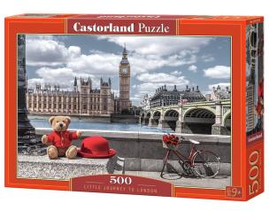 Puzzle 500 Mała wycieczka do Londynu CASTOR. Wydawca: Castorland. Multiszop.pl Opakowanie Puzzle 500 Mała wycieczka do Londynu CASTOR