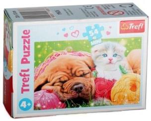 Opakowanie Puzzle 54 mini Urocze pupile 1 TREFL
