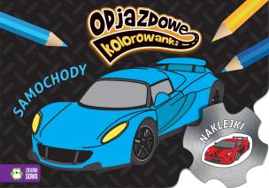 Okładka książki SAMOCHODY ODJAZDOWE KOLOROWANKI