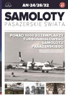 Okładka książki Samoloty pasażerskie świata t.47  /K/