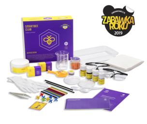 Okładka książki SmartBee Club Eksperymenty naukowe- Zmiennokształtność