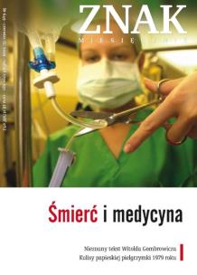 Śmierć i medycyna. Miesięcznik ZNAK, numer 649. Autor: Miesięcznik Znak. Multiszop.pl Okładka książki Śmierć i medycyna. Miesięcznik ZNAK, numer 649