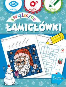 Okładka książki Świąteczne łamigłówki
