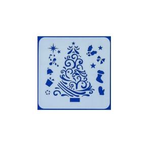 Opakowanie Szablon 50 Choinka