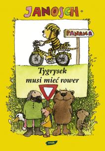 Okładka książki Tygrysek musi mieć rower