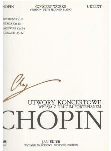 Okładka książki Utwory koncertowe w. z 2 fortepianem