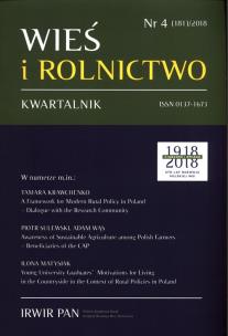 Opakowanie Wieś i Rolnictwo 2018/4 (181)