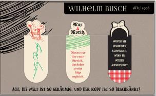 Opakowanie Zakładki magnetyczne - Wilhelm Busch