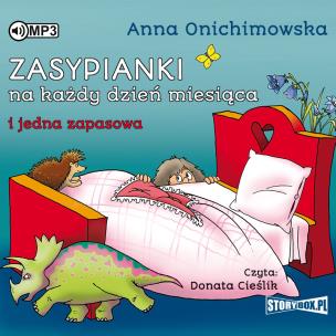 Okładka książki Zasypianki na każdy dzień miesiąca audiobook