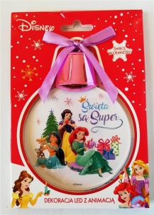 Opakowanie Zawieszka LED Prinsess - Święta są super