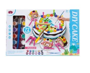 Opakowanie Zestaw kreatywny do malowania Tort