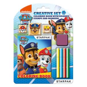 Opakowanie Zestaw kreatywny kolorowanka +pisaki+pieczątki
Psi Patrol 382503