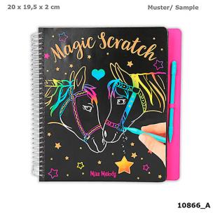 Opakowanie ZESTAW KREATYWNY MAGIC SCRATCH MISS MELODY 10866A