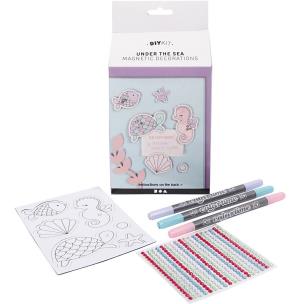 Opakowanie Zestaw megnesów Podwodne stworzenia