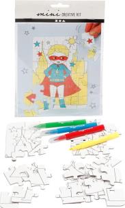 Opakowanie Zestaw mini puzzle - Super bohater
