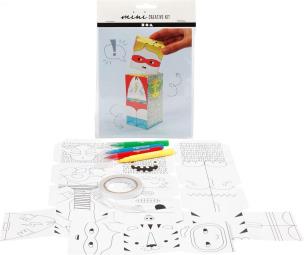 Opakowanie Zestaw mini Układanie bloków - Potwory i roboty