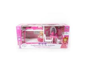 Opakowanie Zestaw sypialnia + livingroom dla laleczki