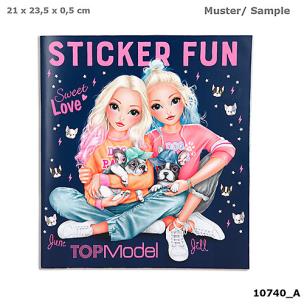 Opakowanie ZESTAW Z NAKLEJKAMI DOGGY STICKER FUN TOPMODEL 10740A