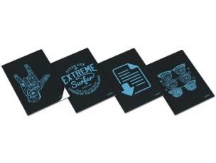 Opakowanie Zeszyt A4/40K kratka Clever Blue (8szt)