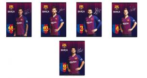 Opakowanie Zeszyt MO A5/32K kratka FC Barcelona (10szt) ASTRA