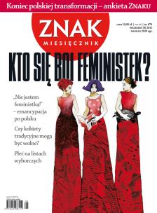 Okładka książki Znak 676 9/2011 Kto się boi feministek