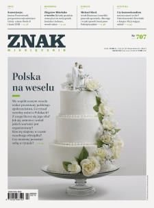 Okładka książki Znak 707 4/2014 Polska na weselu