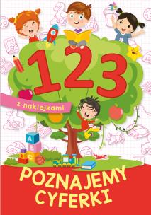 Okładka książki 1 2 3 Poznajemy cyferki