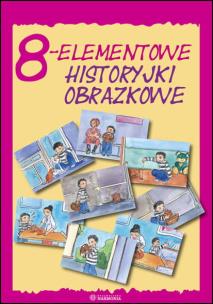 Okładka książki 8-Elementowe historyjki obrazkowe HARMONIA