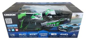 Opakowanie Auto na radio zdalnie sterowane R/C1:18 zielon