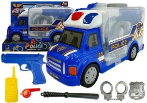Opakowanie Auto Rozkładane Walizka Policja Broń Kajdanki