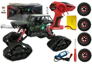 Opakowanie Auto Zdalnie Sterowane Terenowe R/C z czaszką 4x4