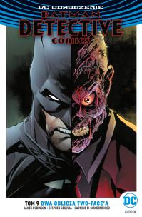 Okładka książki Batman Detective ComicsDwa oblicza Two-Face'a T.9