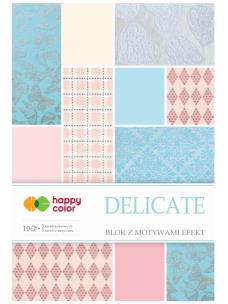 Opakowanie Blok Effect Delicate 10 arkuszy HAPPY COLOR