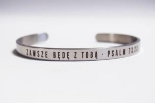 Opakowanie Bransoletka srebrna - Zawsze będę z tobą