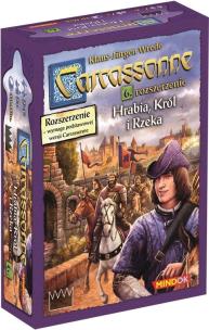 Carcassonne 6 - Hrabia, król i rzeka Edycja 2. Autor: Wrede Klaus-Jurgen. Multiszop.pl Okładka książki Carcassonne 6 - Hrabia, król i rzeka Edycja 2