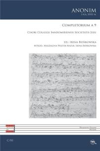 Okładka książki Completorium a 9.