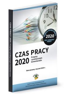 Okładka książki Czas pracy 2020