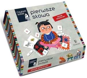 Okładka książki Czytam sobie. Pierwsze słowa. Zestaw edukacyjny