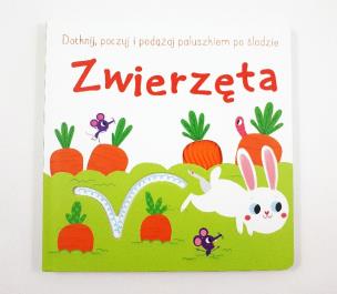 Okładka książki Dotknij poczuj i podążaj po śladzie II Zwierzęta