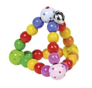 Opakowanie Drewniana grzechotka piramidka