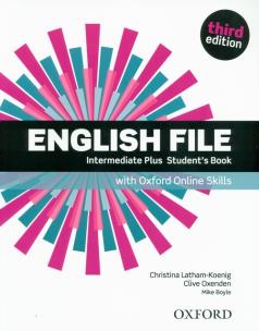 Okładka książki English File 3E Intermediate Plus SB + online